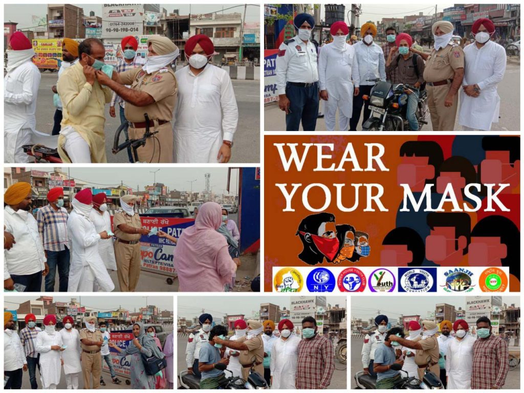 Mask Distribution And Awareness Campaign