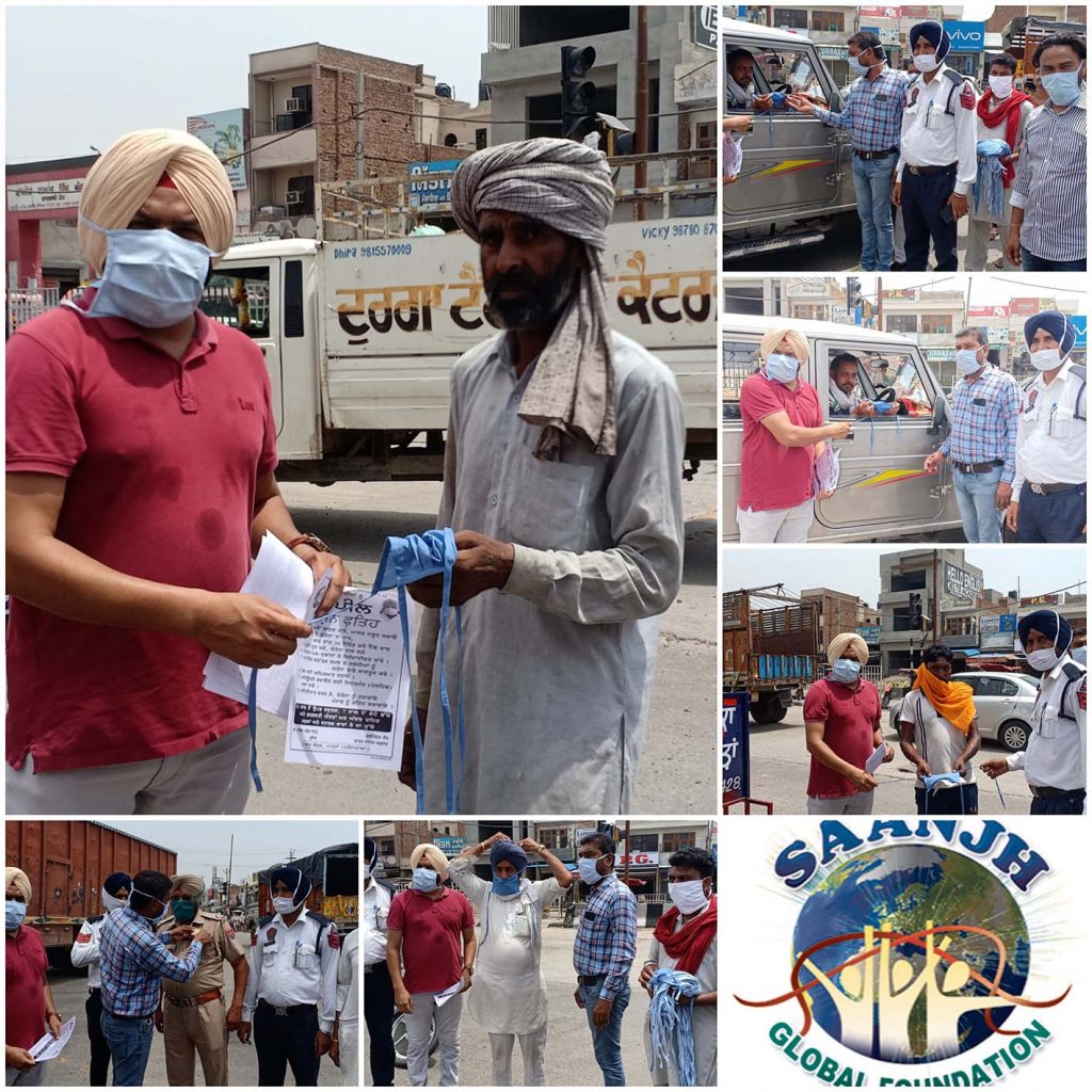 Mask Distribution And Awareness Campaign